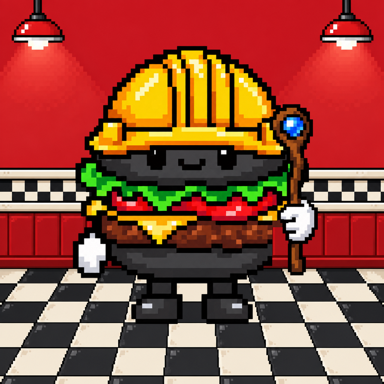 Actual BURGER #1 portrait from the Robinhood collection